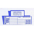 Spot Check - Automotive Service Record Card/ Non-Imprinted